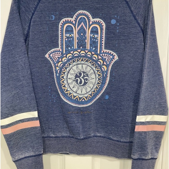 Spiritual Gangster Dreamer Hamsa pullover sweatshirt - Picture 4 of 7